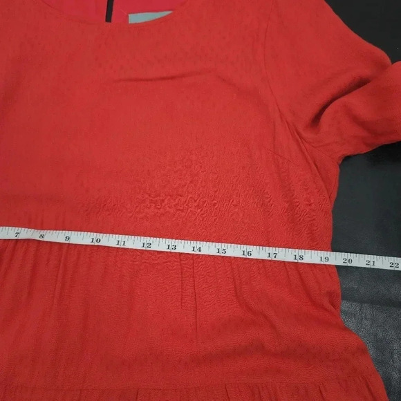 Skies are blue ruffle tiered dress L - Picture 8 of 13